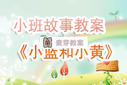 幼兒園小班故事教案《小藍和小黃》含反思